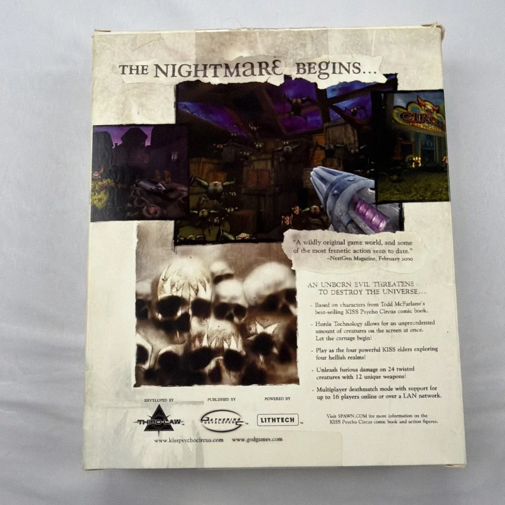 KISS Psycho Circus: The Nightmare Child (PC, 2000) 